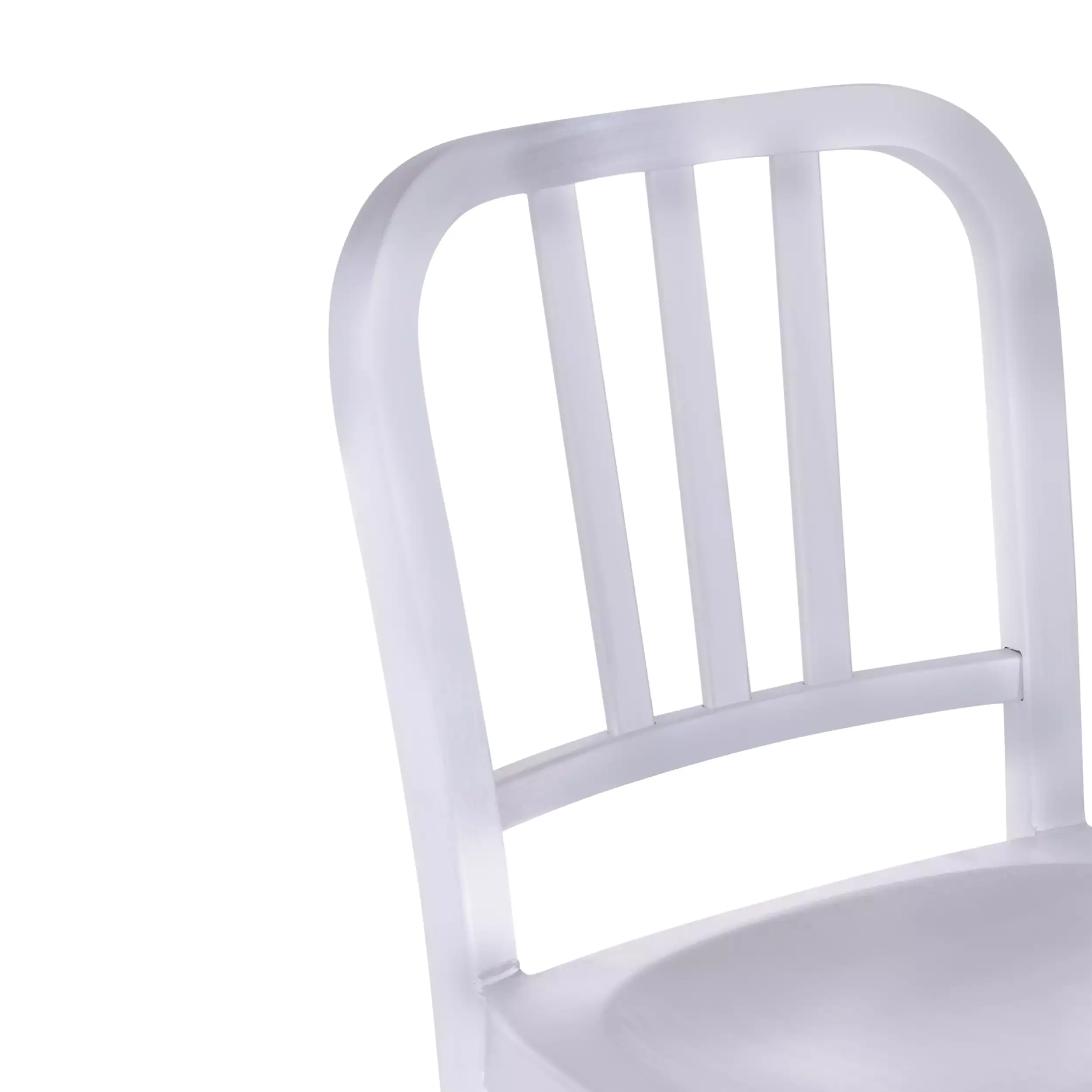 Réplica del taburete Navy Army de aluminio – Diseño industrial icónico