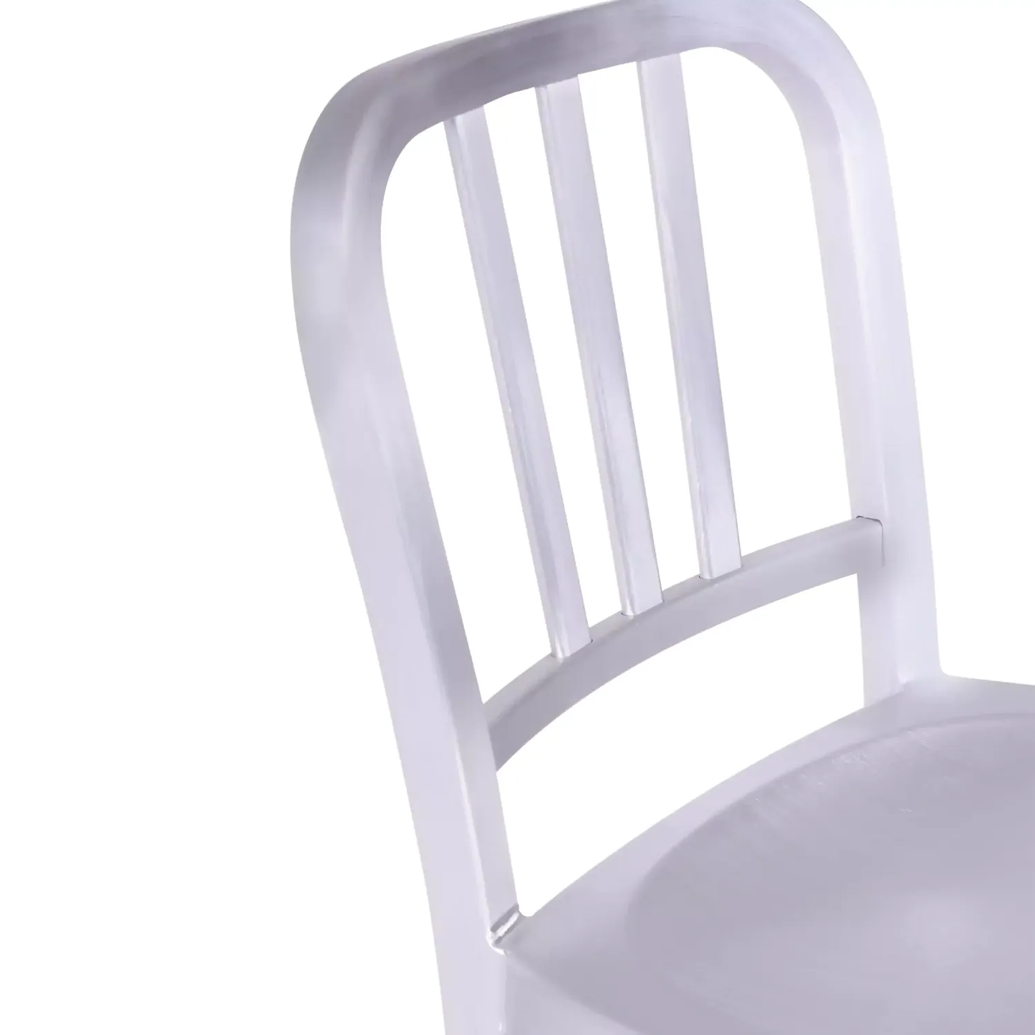 Navy Army aluminum stool replica - iconic industrial design