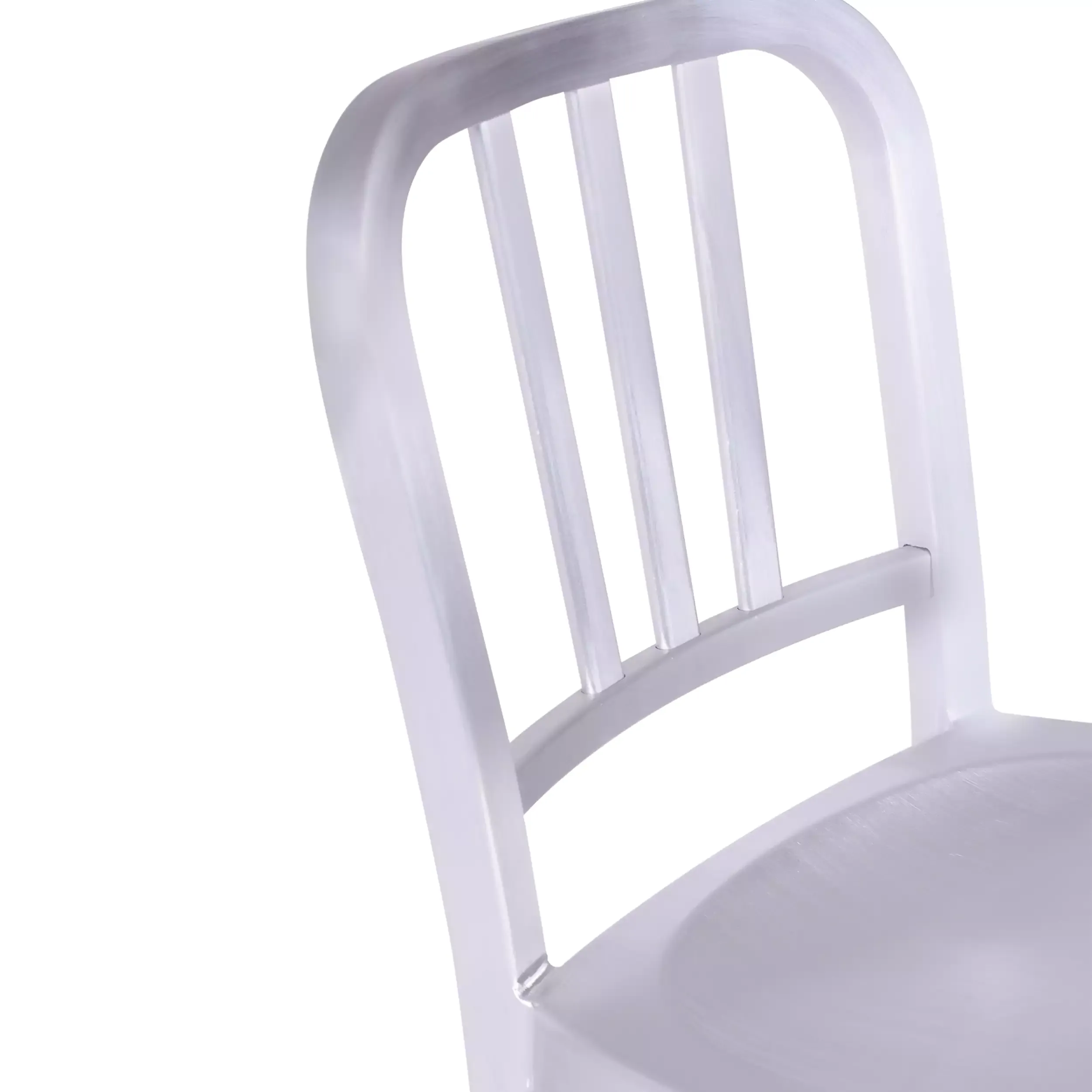 Réplica del taburete Navy Army de aluminio – Diseño industrial icónico