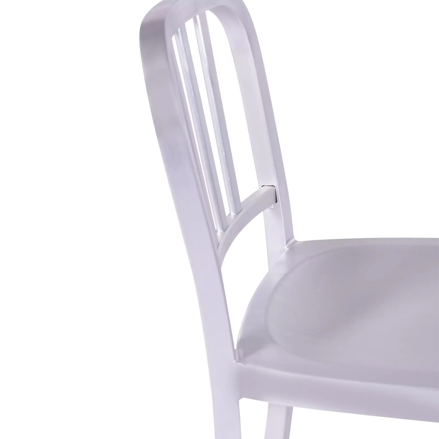 Navy Army aluminum stool replica - iconic industrial design