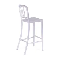 Réplica del taburete Navy Army de aluminio – Diseño industrial icónico