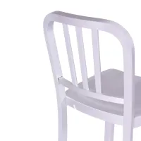 Réplica del taburete Navy Army de aluminio – Diseño industrial icónico