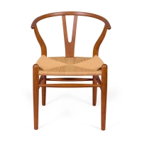 Inspiration Wishbone CH24 en noyer - Chaises nordiques - Meublesconcept