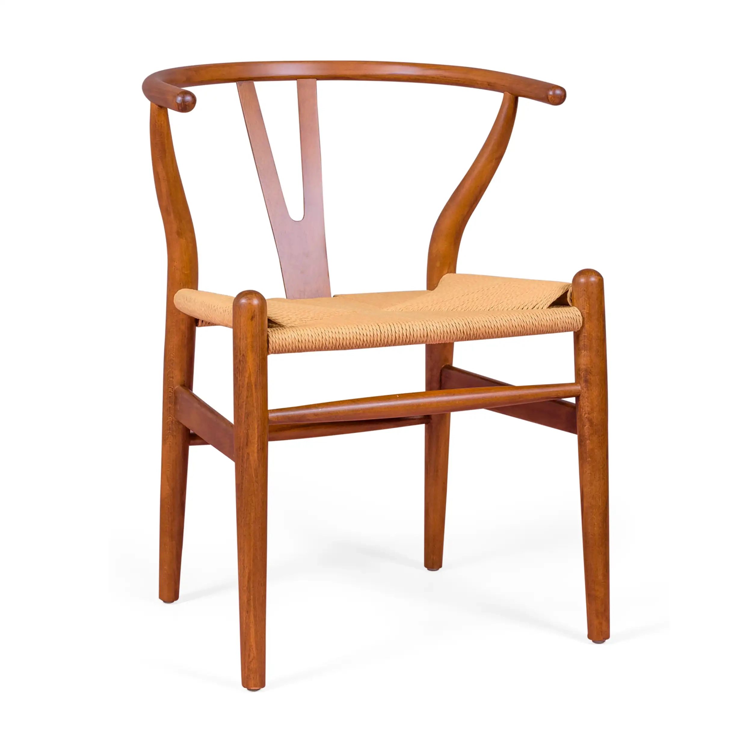 Inspiration Wishbone CH24 en Nogal - Sillas Nórdicas - Mueble Design