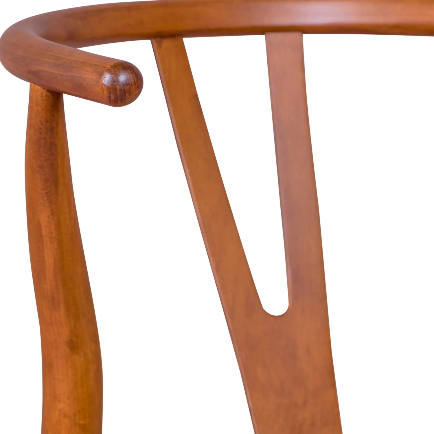 Inspiracja Wishbone CH24 w kolorze Orzech - Krzesła Nordic - Design Furniture