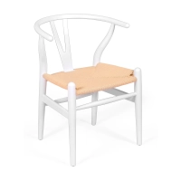 Replica Wishbone-stoel CH24 in gekleurd hout