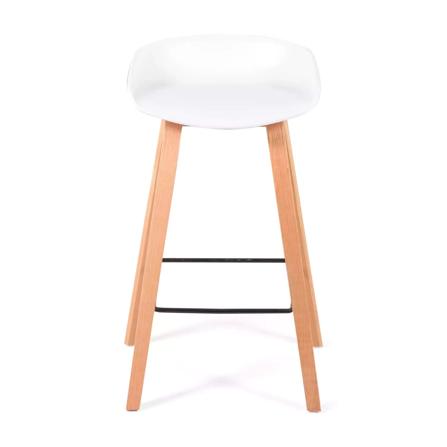 Obtenha o banquinho de madeira de faia nórdica - Mueble Design