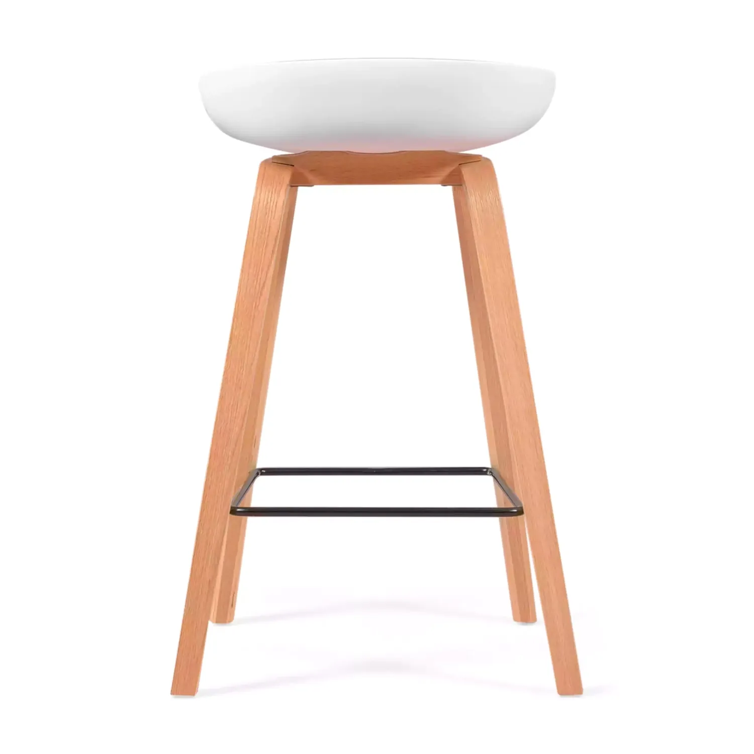 Obtenha o banquinho de madeira de faia nórdica - Mueble Design