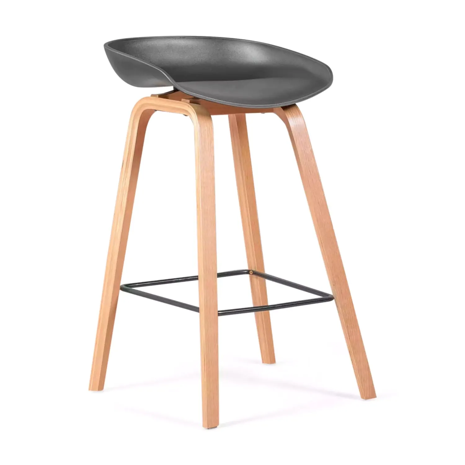 Obtenha o banquinho de madeira de faia nórdica - Mueble Design
