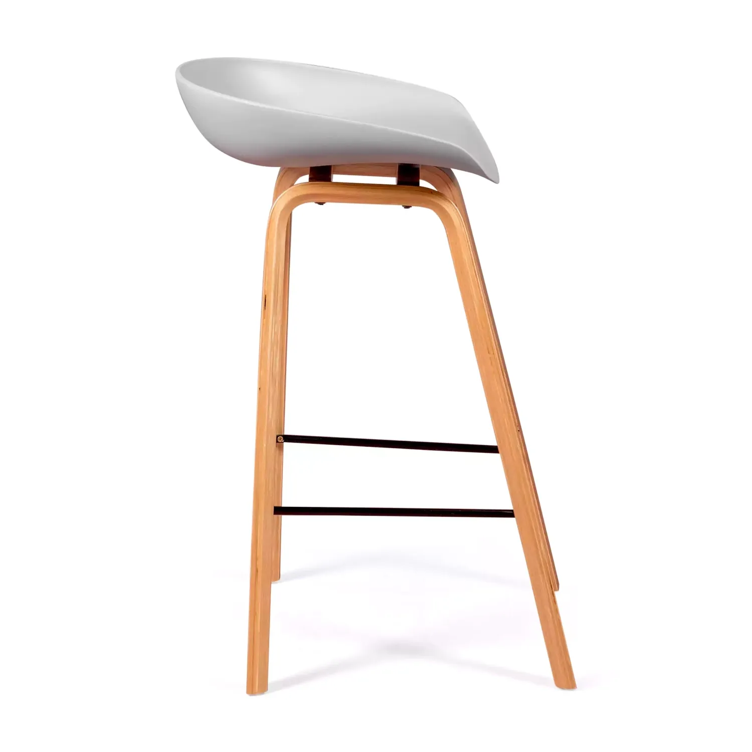 Hazte con el Taburete Nórdico en Madera de Haya - Mueble Design