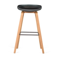 Barstol Skandinavien av 75cm i bokträ Mobelarium