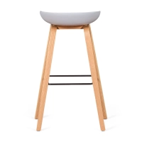 Tamborete Nórdico de 75cm em Madeira de Faia - Mueble Design