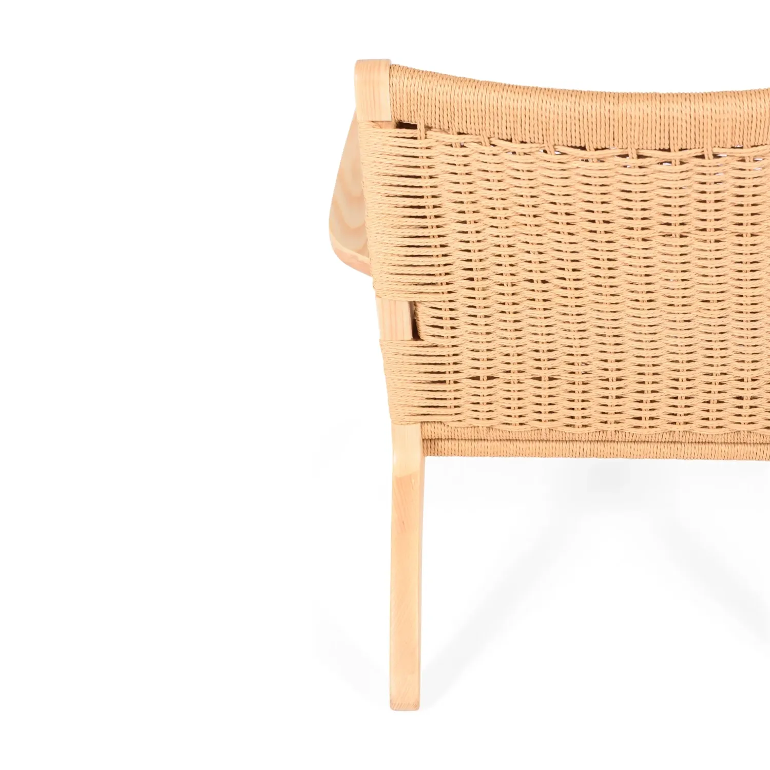 Sillón Catani CH25 | Diseño escandinavo en fresno y cuerda natural