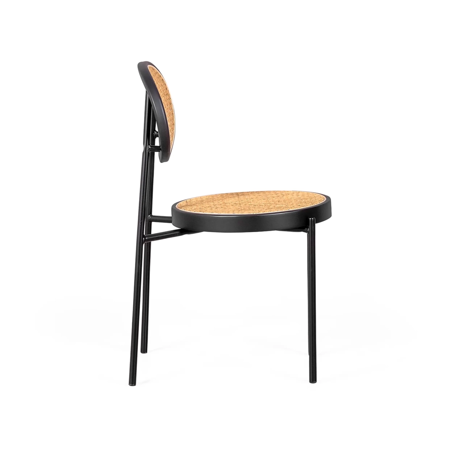 Retro Preston Stuhl aus natürlichem Rattan - Design und Wärme - Mobelarium