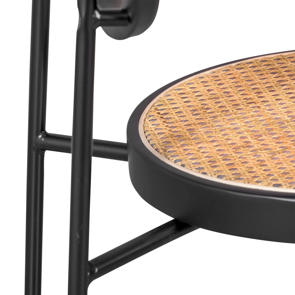 Retro Preston chair in natural rattan - Design and warmth - Mueble Design