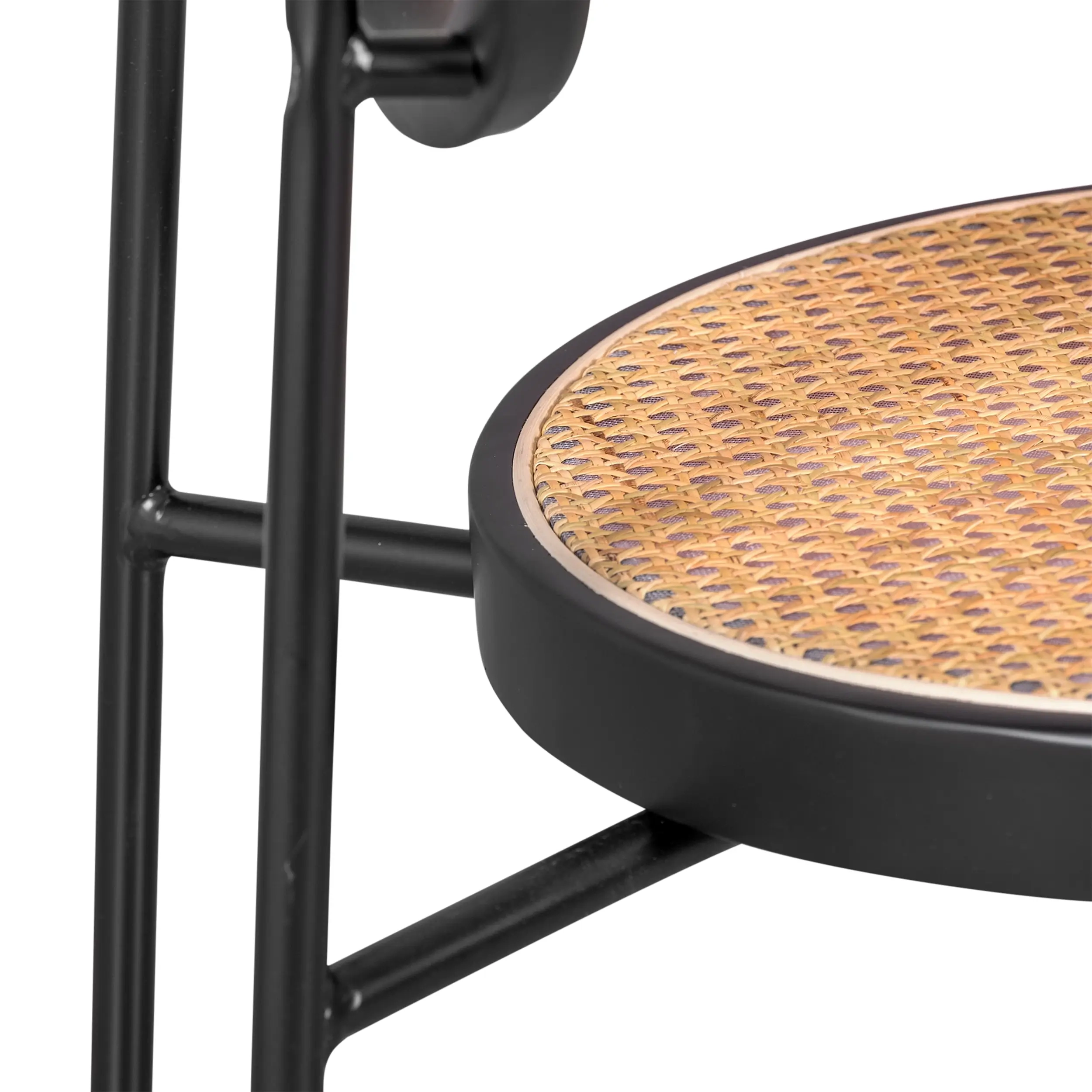 Cadeira Preston retro em rotim natural - Design e aconchego - Mueble Design