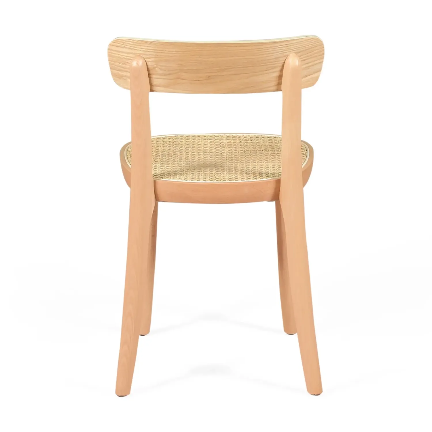 Silla Tours en fresno y ratán – estilo nórdico y natural - Mueble Design