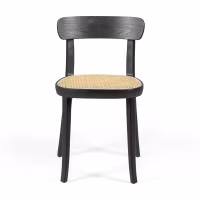 Silla Tours en fresno y ratán – estilo nórdico y natural - Mueble Design