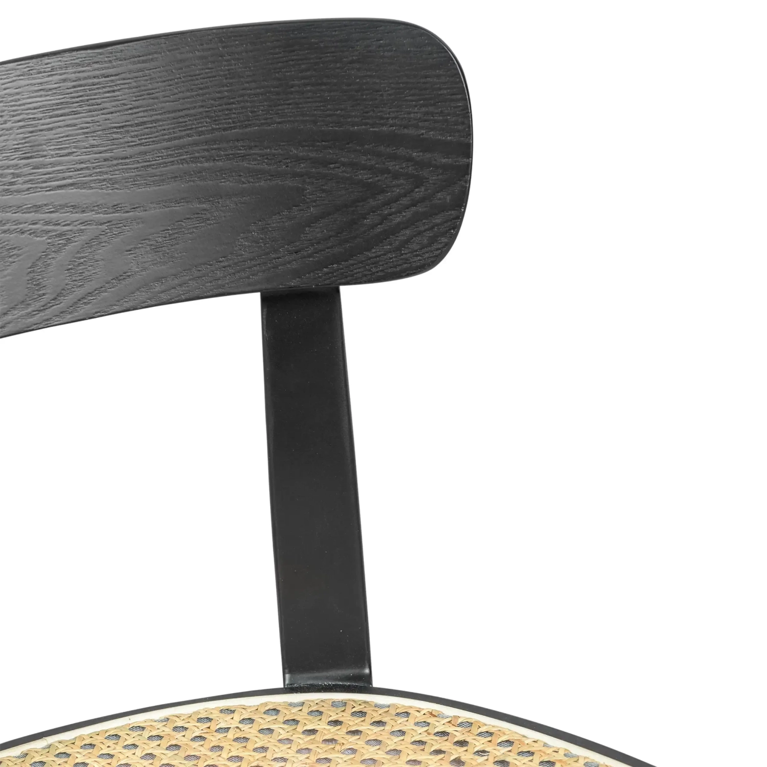 Chaise Tours en frêne et rotin - Style Scandinave et naturel - Meubles Concept