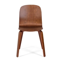 Design chair Scandinavian Hut in walnut wood | Elegant Scandinavian style
