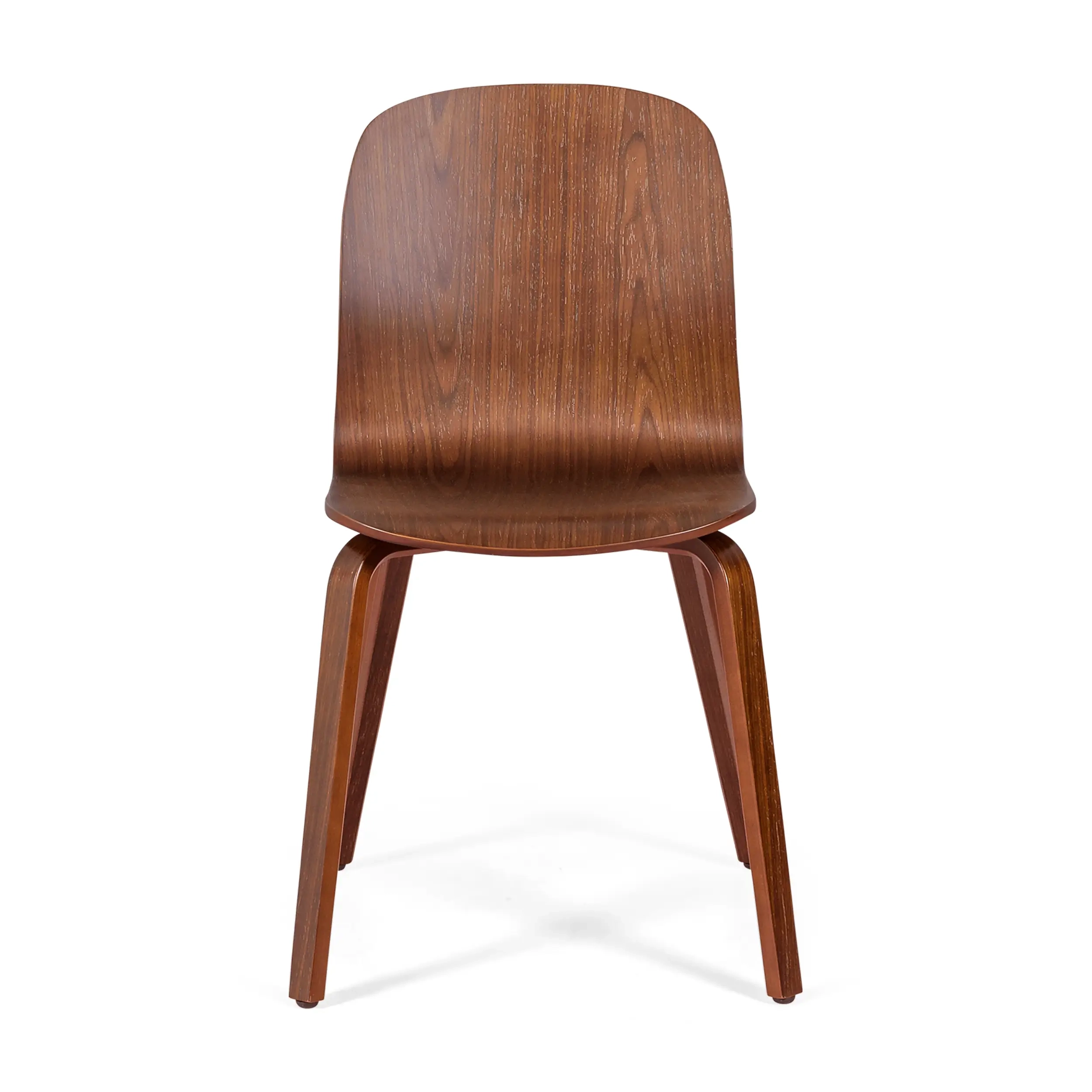 Design chair Scandinavian Hut in walnut wood | Elegant Scandinavian style