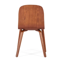 Designstol Skandinavien Hytt i valnötsträ | Elegant skandinavisk stil