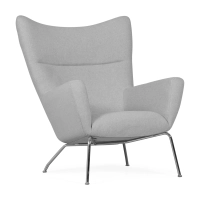 Replik des Sessels Wing CH445 des Designers Hans J. Wegner
