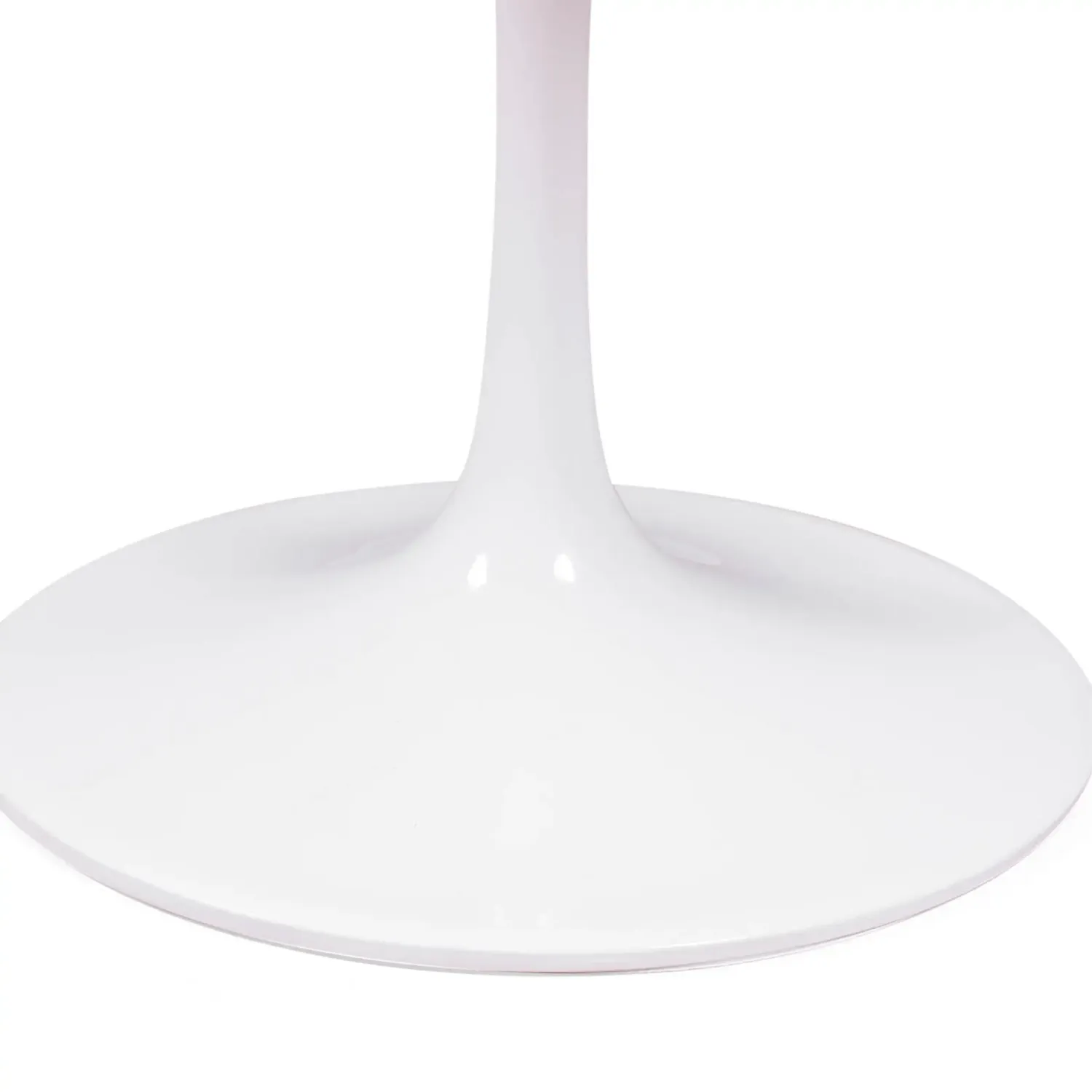 Mesa de Jantar Inspiration Tulip em Mármore Carrara 120cm - Móveis Design