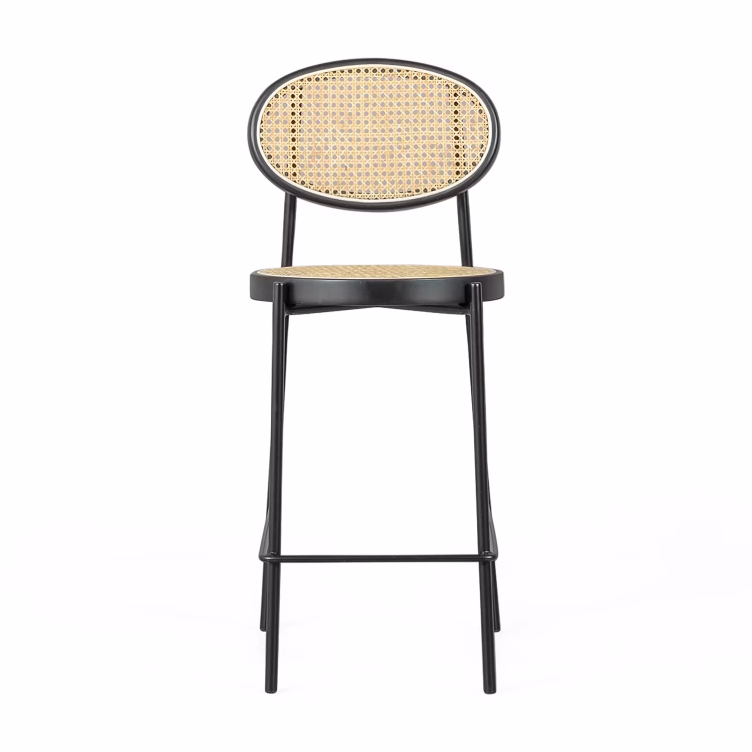 Taburete Bar Vintage Preston Ratán Natural 65 cm – Mueble Design