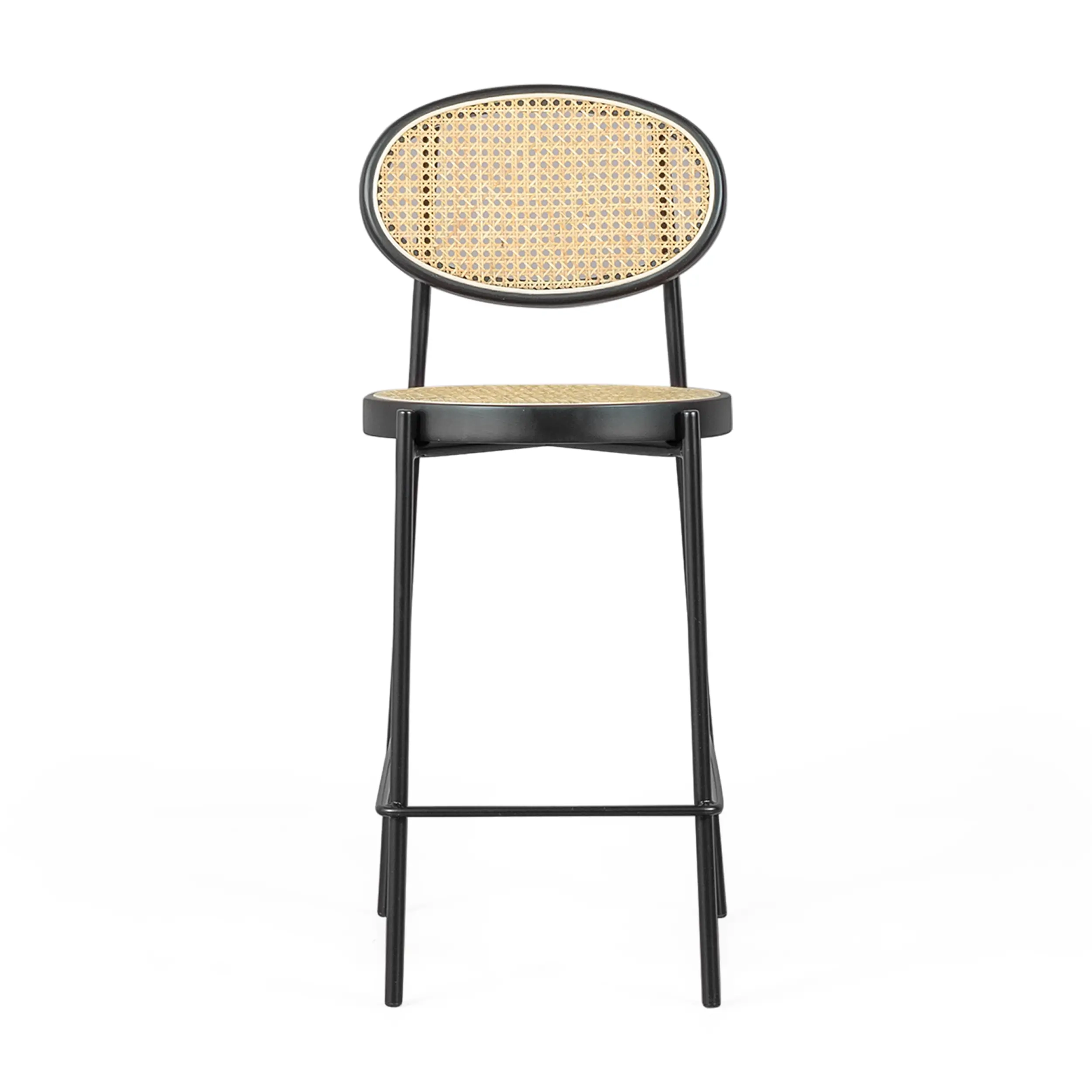 Stool Vintage Bar Preston Rattan Natural 65 cm - Mueble Design