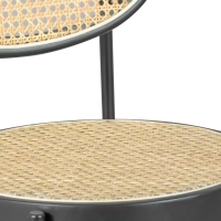 Stool Vintage Bar Preston Rattan Natural 65 cm - Mueble Design