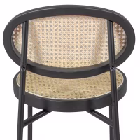 Taburete Bar Vintage Preston Ratán Natural 65 cm – Mueble Design