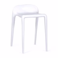 Stolička design Didi 45 cm White | Minimalistický a lehký design