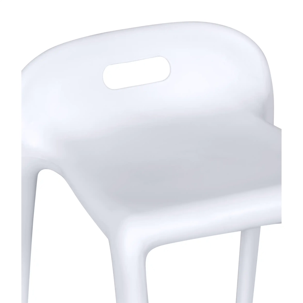 Stool design Didi 45 cm White | Minimalist and Light Design
