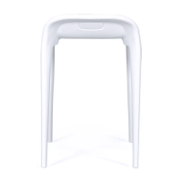 Tabouret design Didi 45 cm Blanc | Design minimaliste et léger