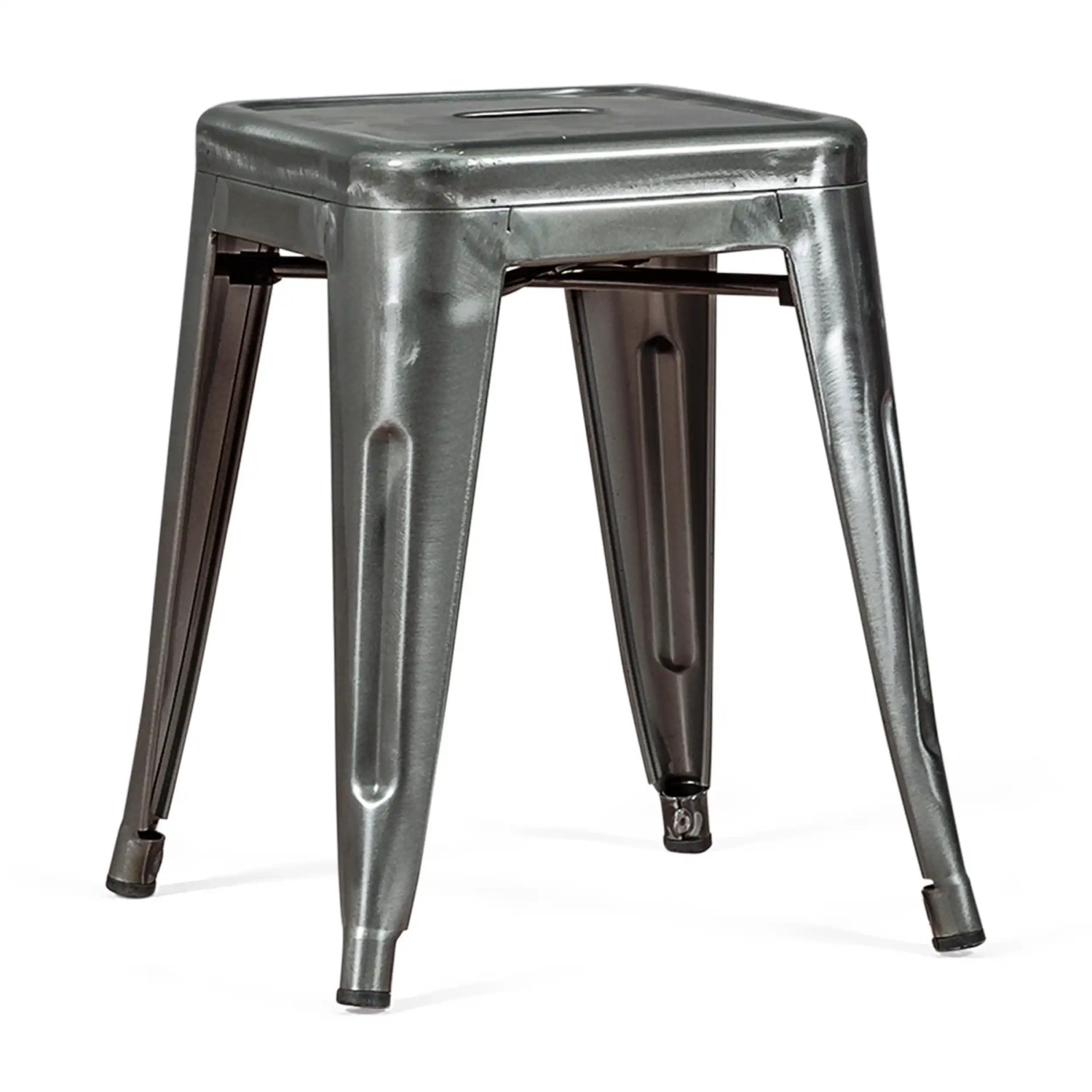 Taburete Metálico Bistro 45 cm | Estilo Industrial Apilable