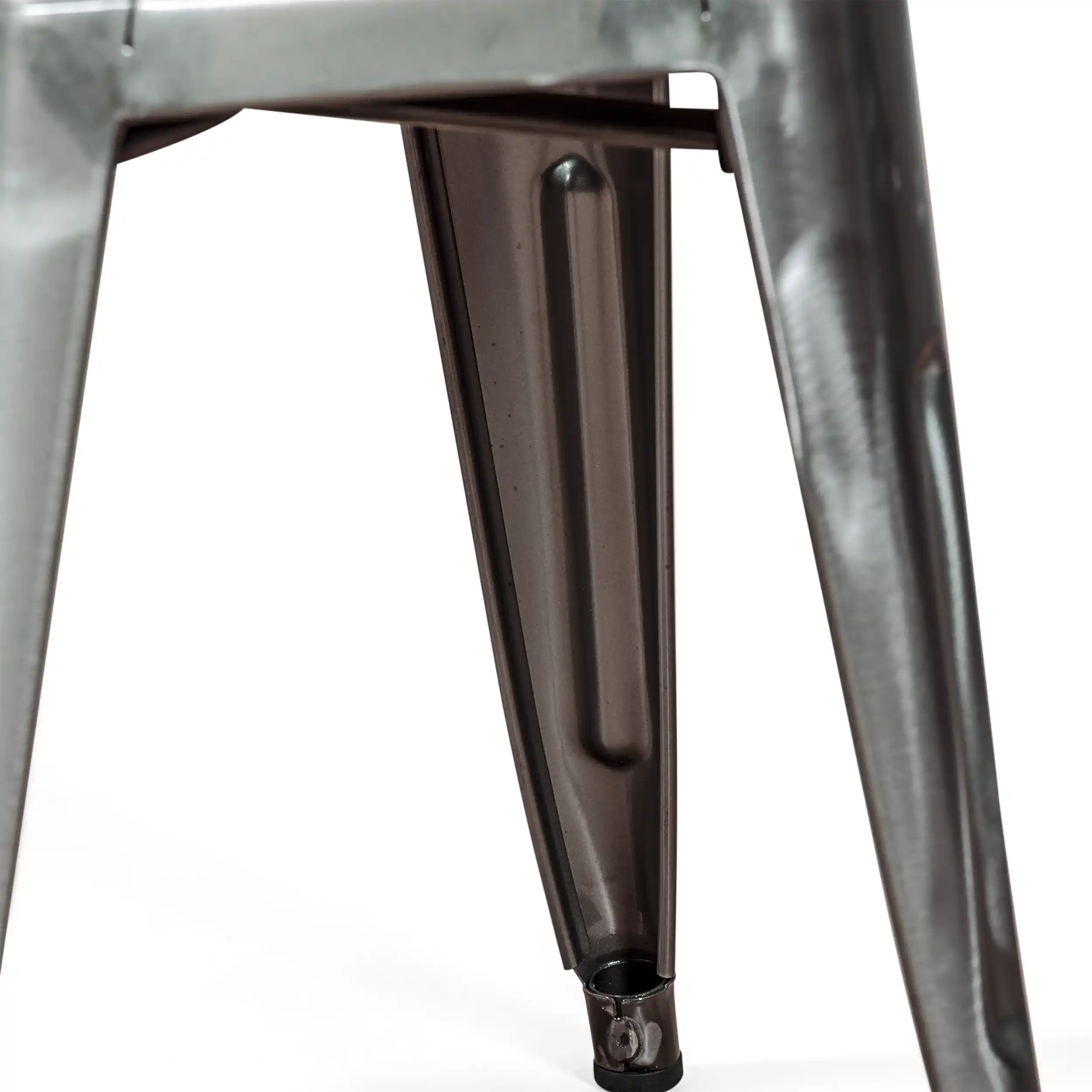 Stool Metallic Bistro 45 cm | Industrial Style Stackable