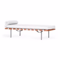 Replica daybed Barcelona Daybed in white leather