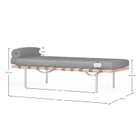 Barcelona Daybed Inspiratie - Designmeubels - Designmeubels