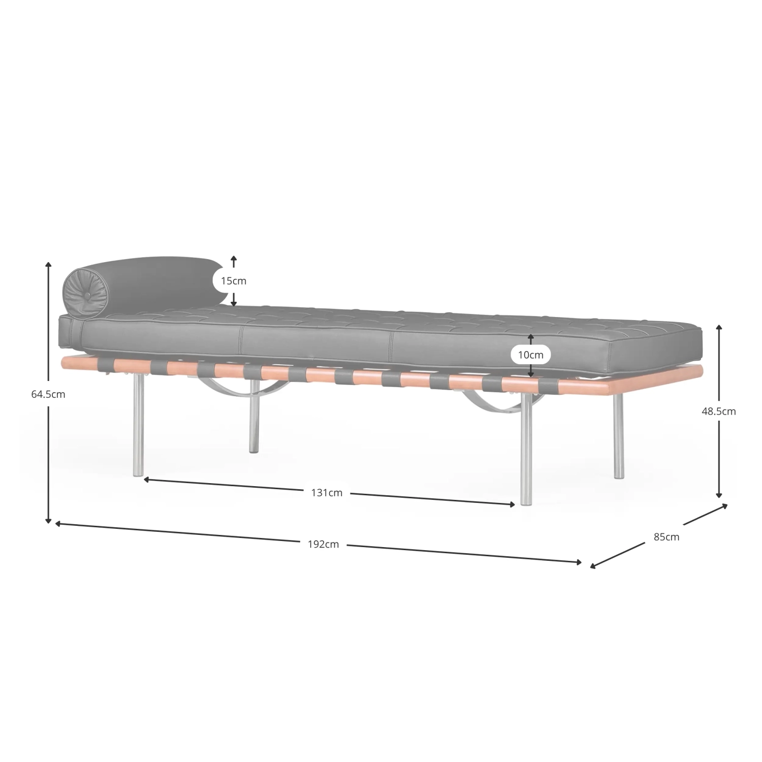 Barcelona Daybed Inspiratie - Designmeubels - Designmeubels