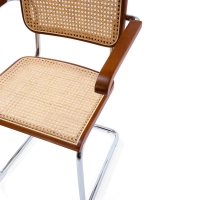 Chaise Cesca avec accoudoirs - Chaises en rotin - Meubles Concept