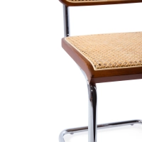 Cesca stoel met armleuningen - Rotan stoelen - Mobelarium