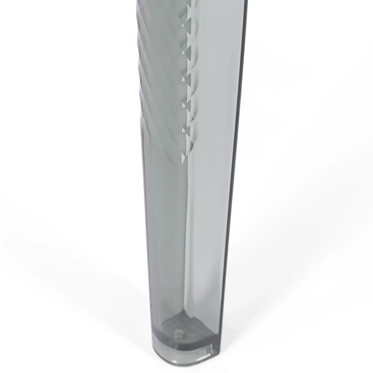 Mesa de jantar quadrada Ghost 80 cm : Design moderno transparente