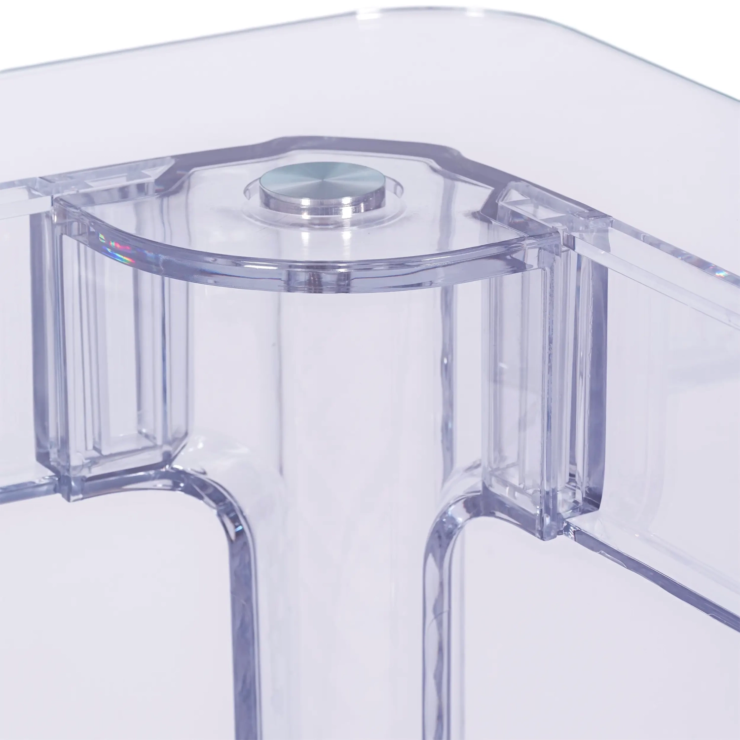 Ghost Dining Table 140x80 cm | Transparent Modern Design