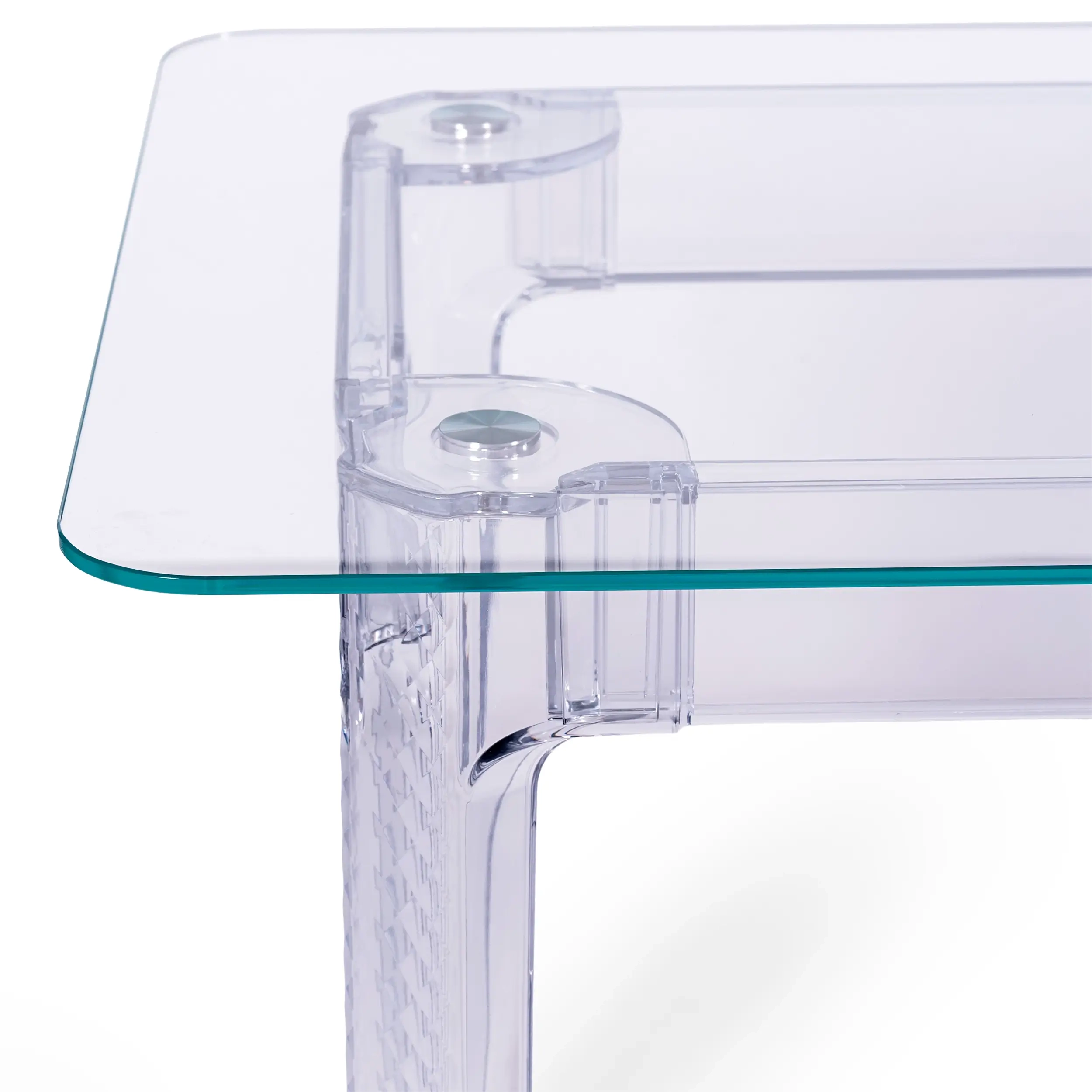 Mesa de Comedor Ghost 140x80 cm | Diseño Transparente Moderno