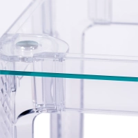 Ghost Dining Table 140x80 cm | Transparent Modern Design