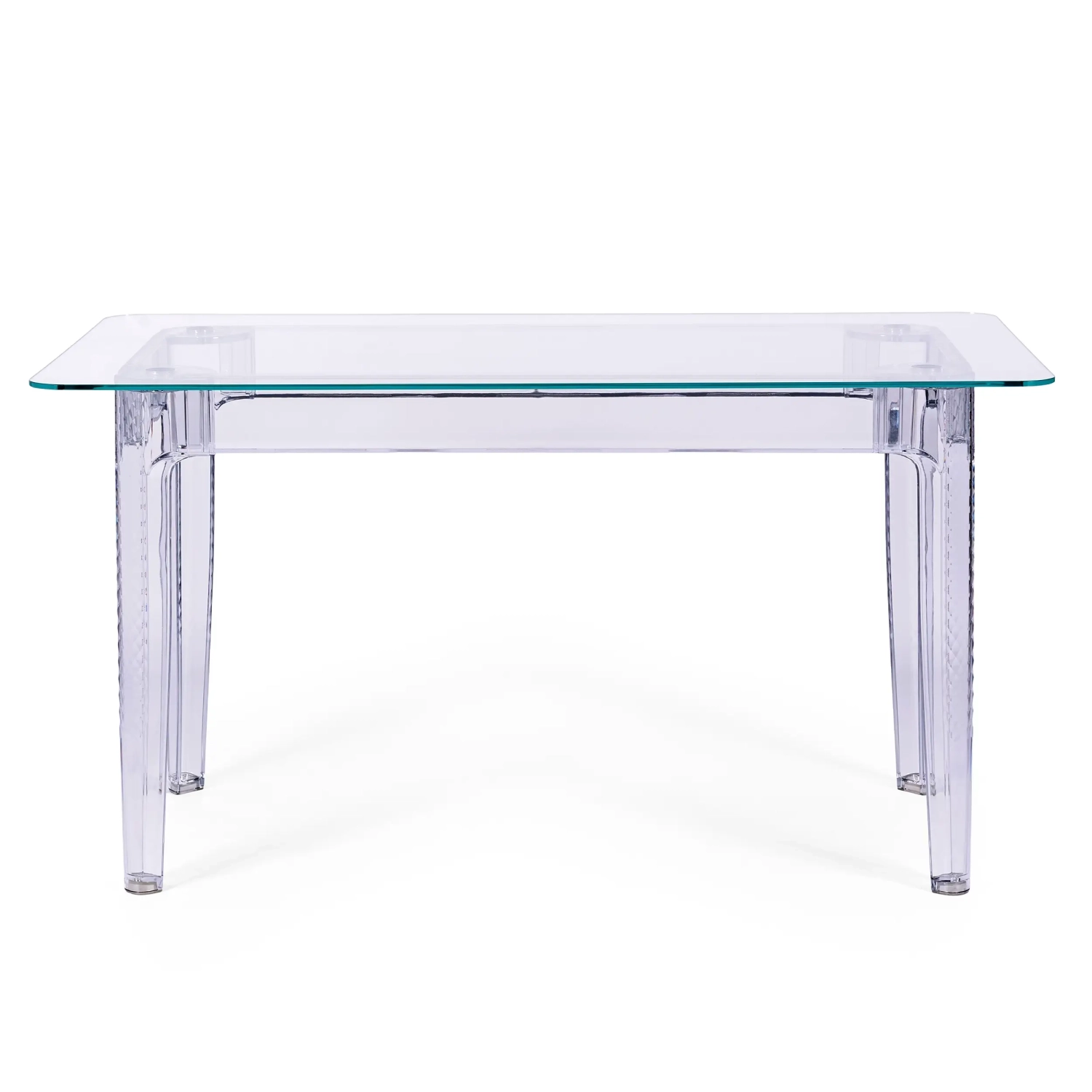 Ghost Dining Table 140x80 cm | Transparent Modern Design