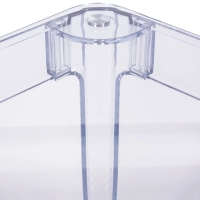 Tavolo quadrato Ghost 60x60 cm | Trasparente e dal design minimalista