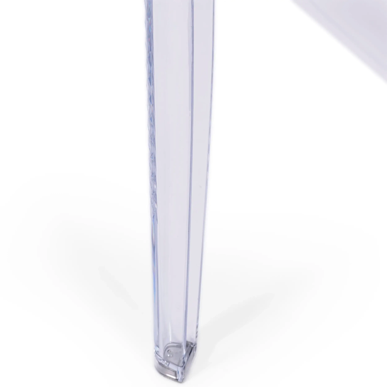 Ghost Square Table 60x60 cm | Transparent och minimalistisk design