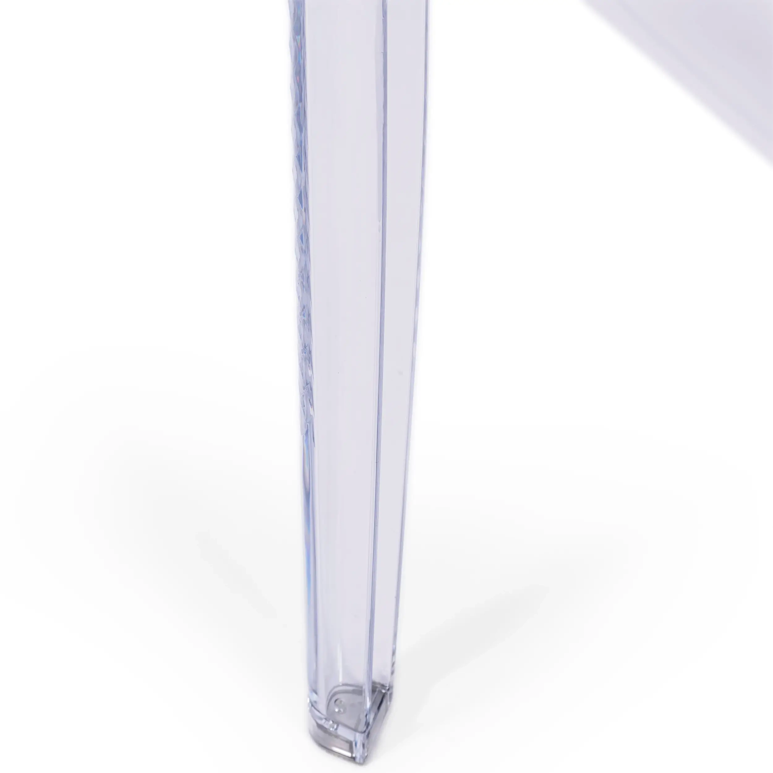 Mesa Ghost Cuadrada 60x60 cm | Diseño Transparente y Minimalista